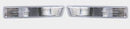 Clear Side Markers (Pair) Fits BMW E36 318I/Is 325I/Is 328I/Is M3 1997-1999