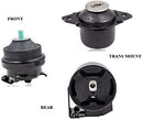 Front & Rear Engine Mount & Trans Mount Fits Vw Golf Jetta Passat 1985-1997