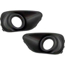 Front Right & Left Side Fog Light Lamp Bezels Fits 11-16 Jeep Compass