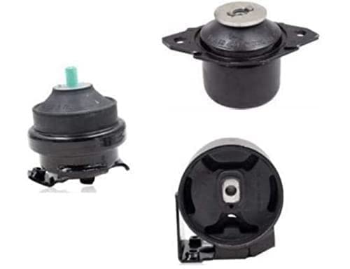 Front & Rear Engine Mount & Trans Mount Fits Vw Golf Jetta Passat 1985-1997 (3 Pcs Set)
