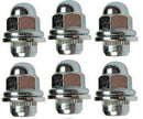 Wheel Lug Nuts - Set Of 6 - Fits Mitsubishi, Dodge, Chrysler