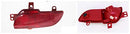 Pair Rear Fog Light Lamp Fits Peugeot 206+ 2009-2012