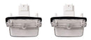 License Plate Lights Pair Fits Citroen C3 C4 C5 Saxo Peugeot 207 306 406 96-