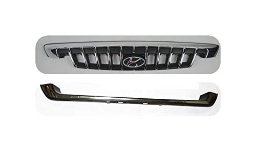 Front Grille Radiator Grille Fits Hyundai H-1, Hyundai H-1 Starex, Hyundai H 200, Hyundai Satellite 2000/03‑2007/12
