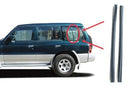 Left & Right Division Channel Seal,QTR Window Glass Fits Mitsubishi Pajero/Montero MK2 II