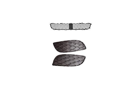 Front Bumper Grill Front Bumper Fog Grille Pair Left & Right Fits 03/1999-07/2005 Toyota Echo, Yaris