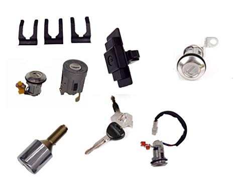 Lock Cylinder And Key Set Fits Mitsubishi Pajero Montero Ii 2 V32