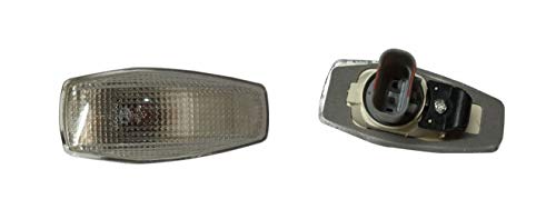 Pair 2 Pcs Side Repeater Lamp Fits Hyundai Grandeur, Sonata, Terracan, Kia Regal, Carens Ii, Sorento