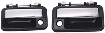 2 PCS Door Handles Outside Exterior Handle Left & Right fits Geo Chevy Suzuki Swift 89-94 (Rear Door)