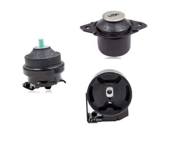 Front & Rear Engine Mount & Trans Mount Fits Vw Golf Jetta Passat 1985-1997 (3 Pcs Set)
