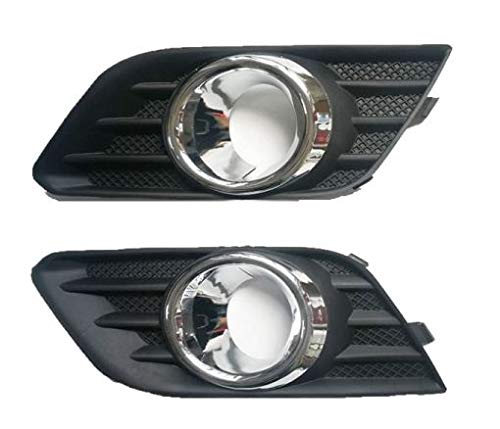 Pair Front Bumper Foglight Cover Grille Fits Vauxhall Opel Mokka 12-16