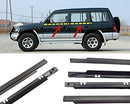 4PCS Belt Weather-Strip Outside & Inner Fits Mitsubishi Montero Pajero 1992-2000