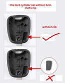Ignition Lock Cylinder +2 Door Lock Cylinder + Fuel Tank Cap Lock Cylinder Set Fits Peugeot 206 09-1998->03-2009 206 Cc 10-2000->03-2007 WITHOUT Anti-theft chip
