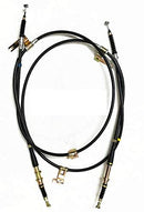Pair 2 Handbrake Cable Rear Left &Right Fits MAZDA 323 626