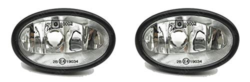 Pair Fog Light Fits Honda Civic 2001-2004 (Es5 Es7 Es8) Accord 1998-2002